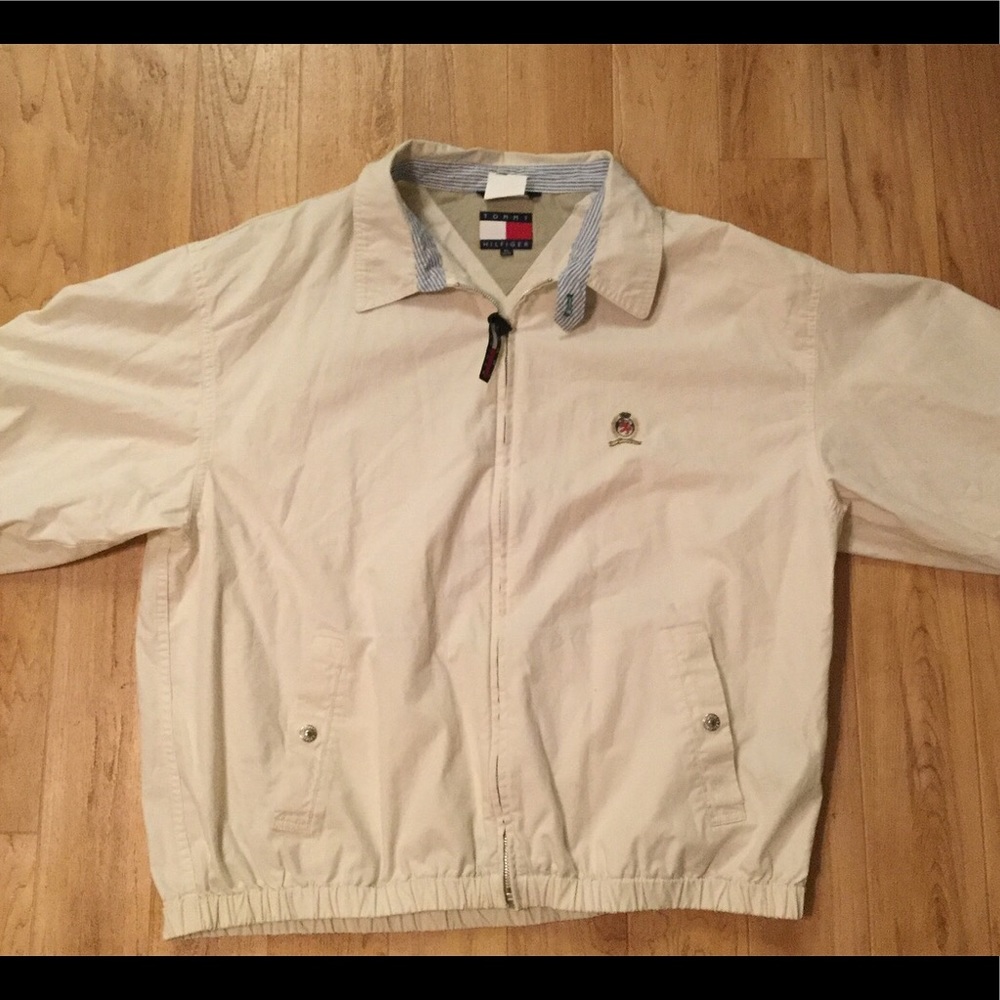 Vintage Tommy Hilfiger Zip Up jacket coat size XL